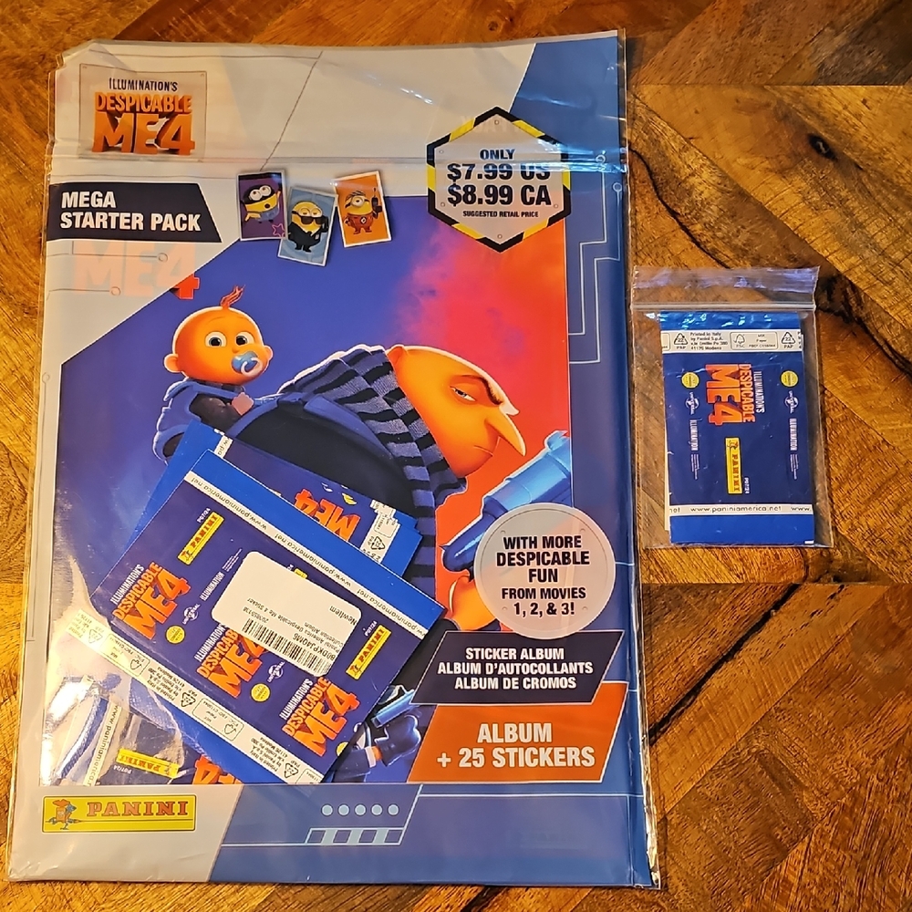 Despicable Me 4 Mega Starter Pack Panini stickers